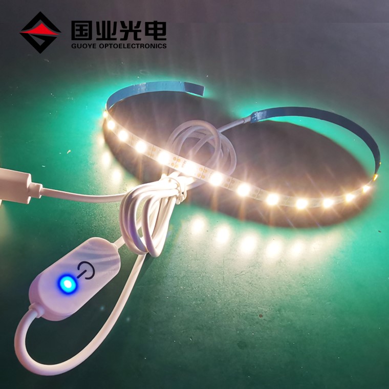 مصباح شريط ليد USB يعمل باللمس 5 فولت