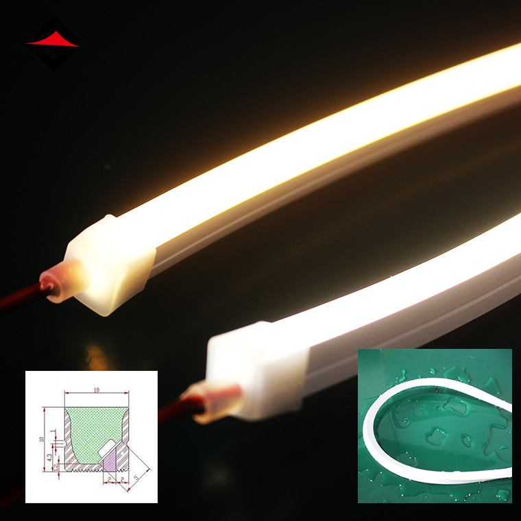 عالي الجودة 10*10mm LED شريط ضوء النيون