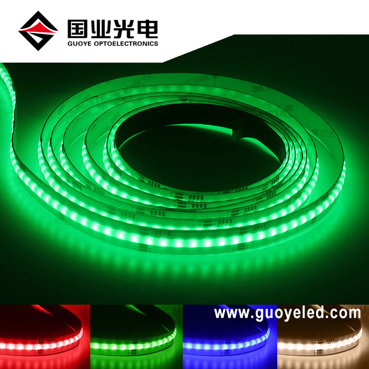 شريط led cob rgbw